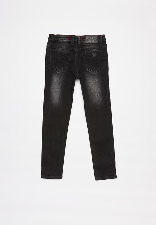 SOVIET - Wham skinny denim - black