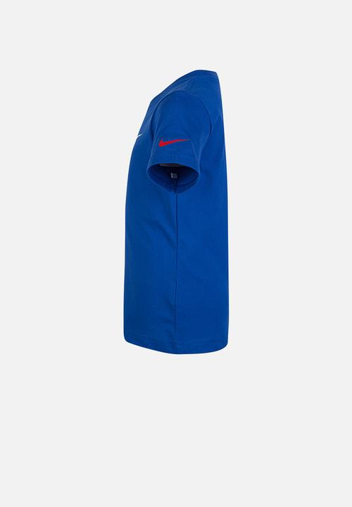 Nike - Nkb googly eyes swoosh short sleeve tee - game royal
