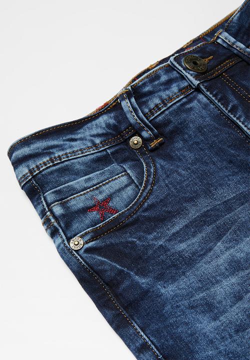 SOVIET - Cassidy skinny denim - blue
