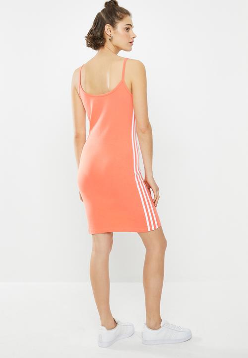 adidas Originals - Adicolour tank dress - semi coral