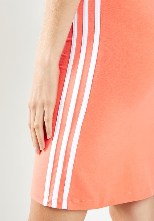 adidas Originals - Adicolour tank dress - semi coral