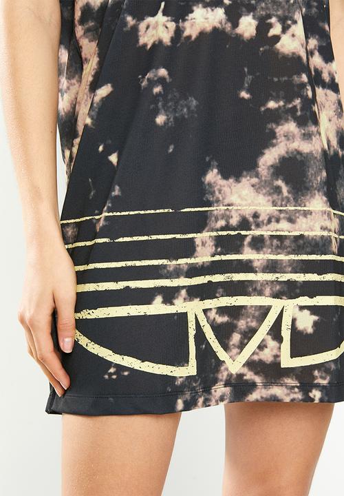 adidas Originals - Fakten aop dress - black & green