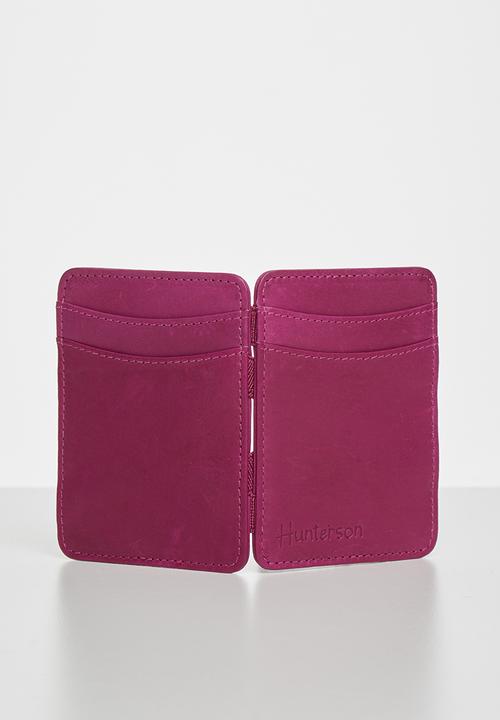Hunterson - Magic wallet - raspberry