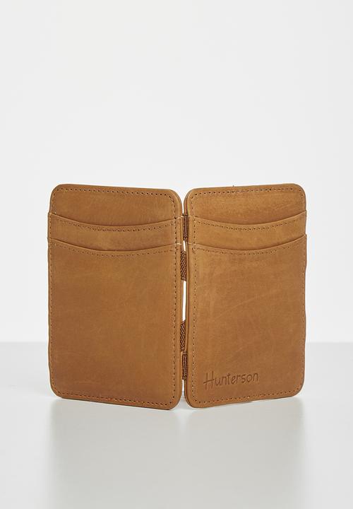 Hunterson - Magic wallet - cognac