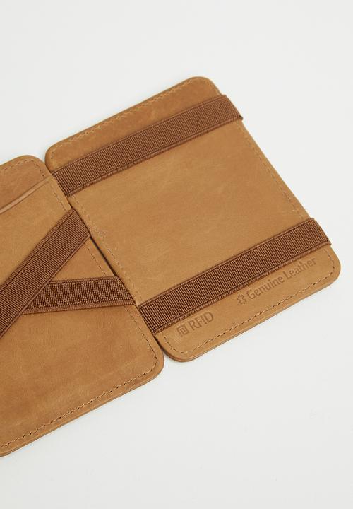 Hunterson - Magic wallet - cognac