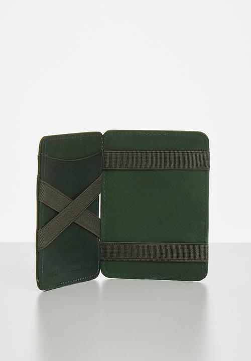 Hunterson - Magic wallet - green