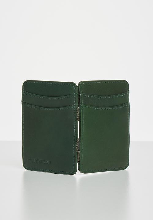 Hunterson - Magic wallet - green