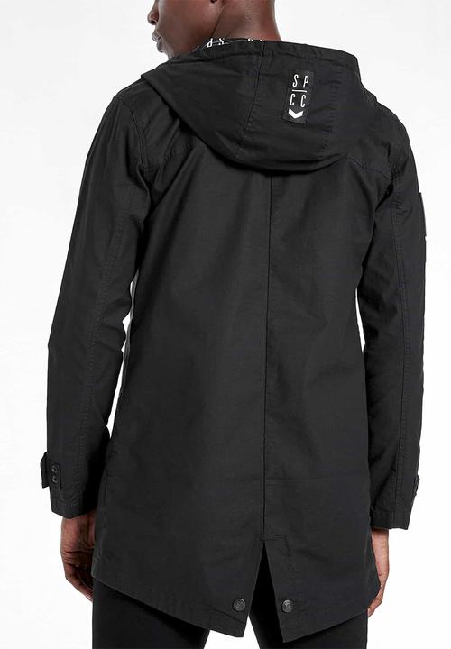 S.P.C.C - Niles lightweight parka jacket - black
