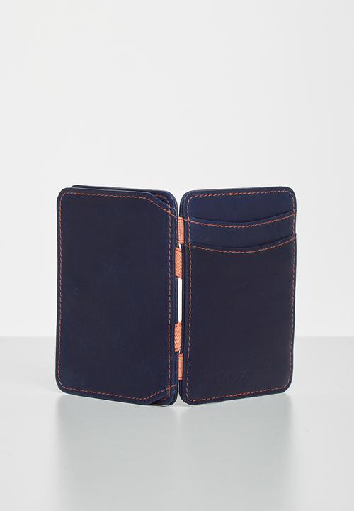 Hunterson - Magic wallet - blue & orange