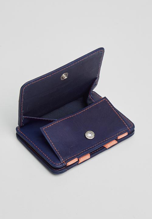 Hunterson - Magic wallet - blue & orange