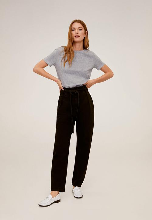 MANGO - T-shirt chalaca - grey