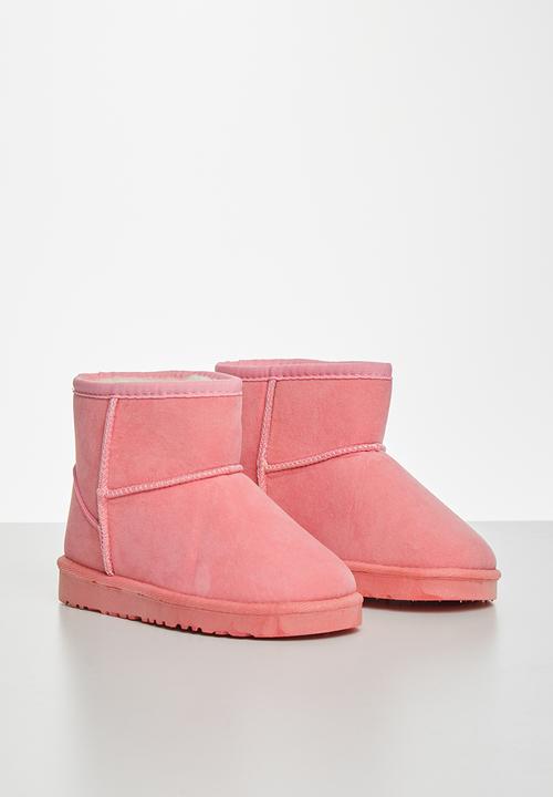Pop Candy - Suede boots - pink