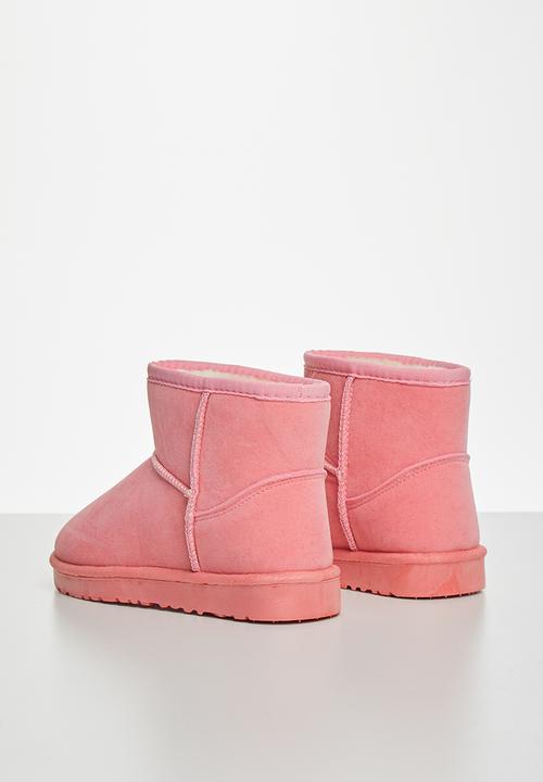 Pop Candy - Suede boots - pink