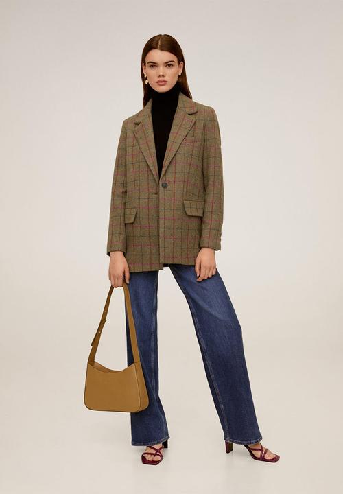 MANGO - Jacket prado - green