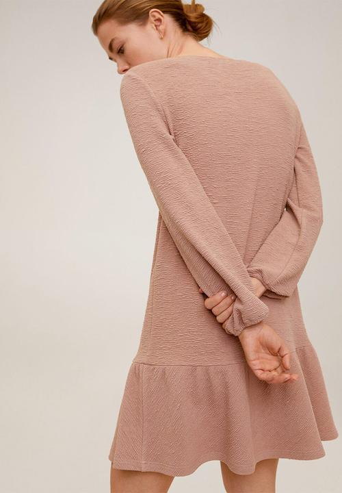 MANGO - Dress nuvol - pink