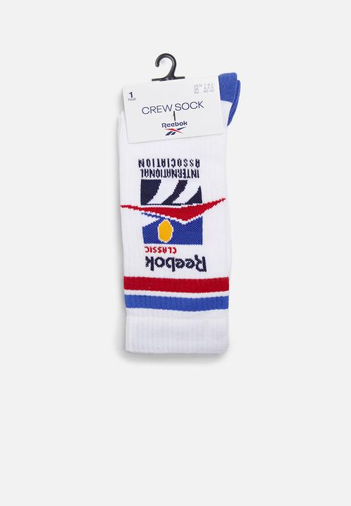 Reebok - Cl gr int assoc crew socks - white