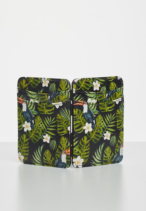 Hunterson - Magic wallet - black & green