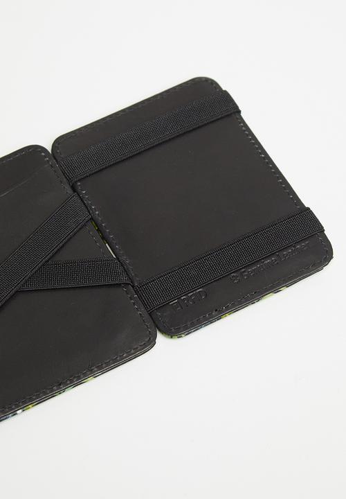 Hunterson - Magic wallet - black & green