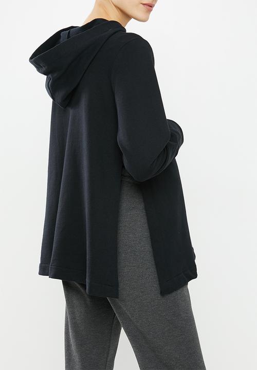 Superbalist - Maternity stretch fleece matching set (top) - black