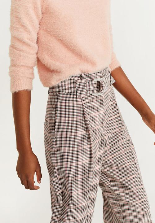 MANGO - Cropped trousers - multi