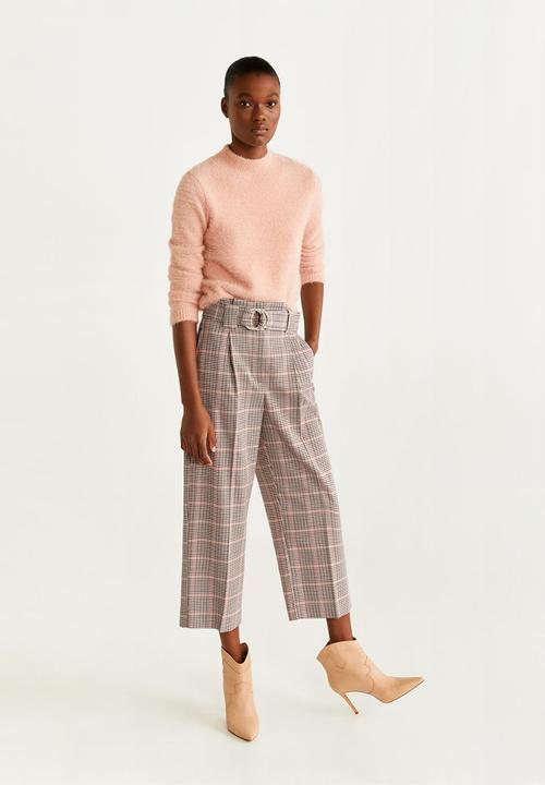 MANGO - Cropped trousers - multi