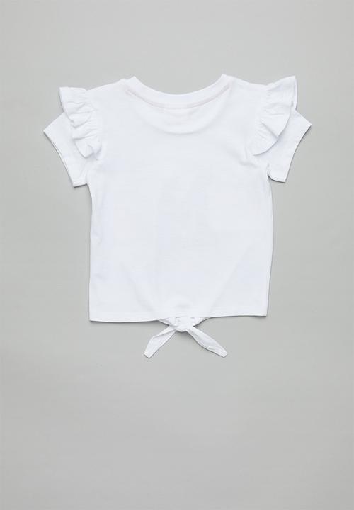 Pop Candy - Girls Fancy Nancy fashion tee - white