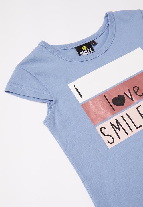 Pop Candy - Girls fashion tee - blue