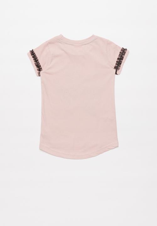 Pop Candy - Girls printed fashion tee - pink