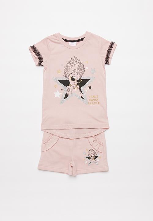 Pop Candy - Girls printed fashion tee - pink