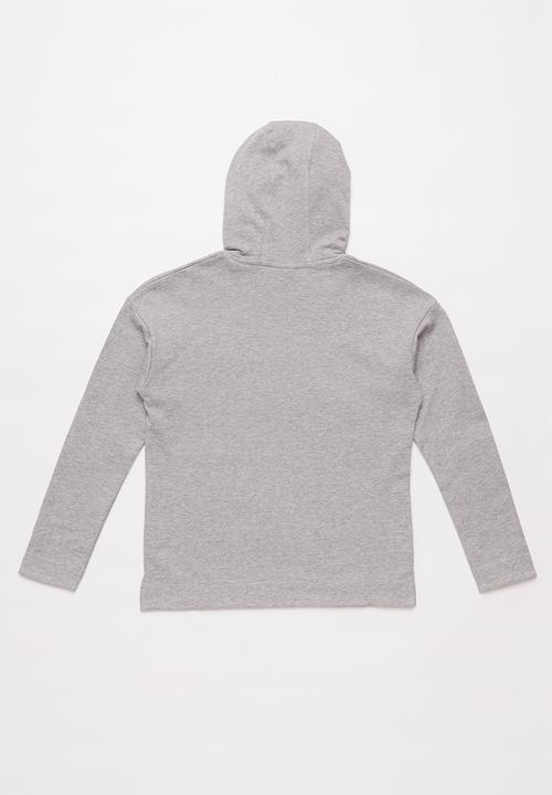 POLO - Girls Roxanne hooded sweater - grey