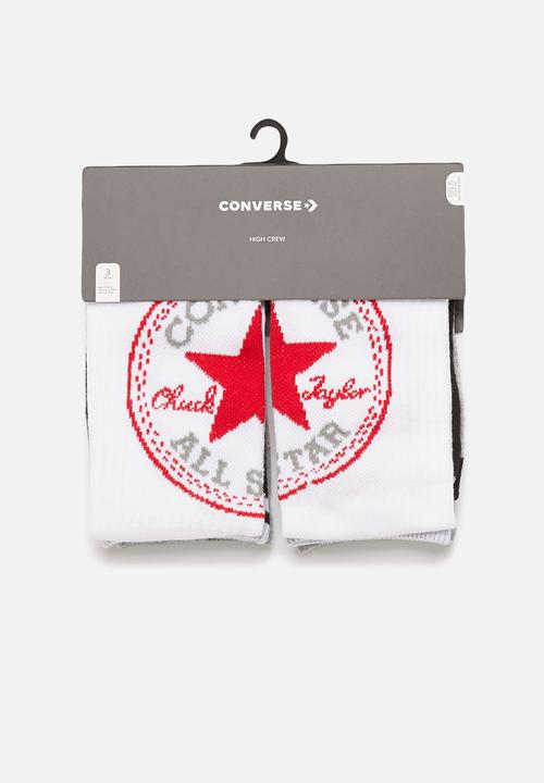 Converse - Converse high crew 3 pack - multi 