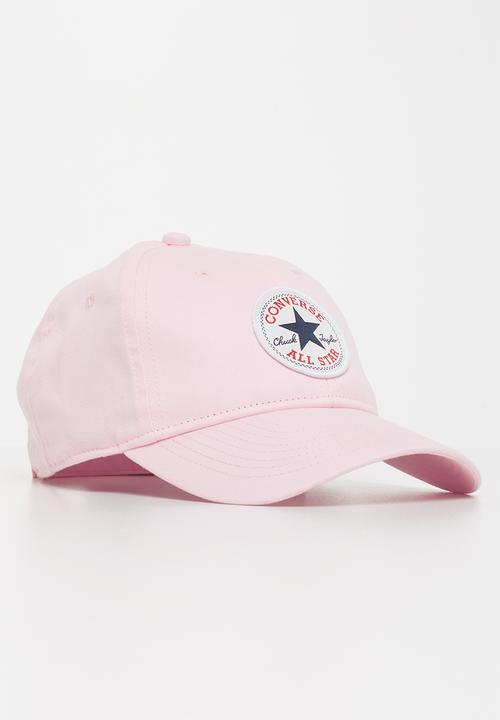 Converse - Can chuck patch curve brim hat - pink 