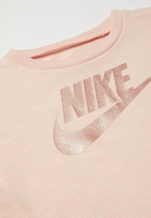 Nike - Nkg jdi multi shine leggings set - pink & grey 