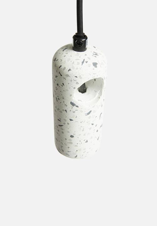 Sixth Floor - Crystal pendant - white 
