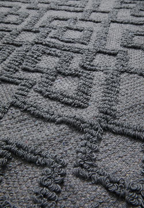 Sixth Floor - Nitsa woven rug - grey