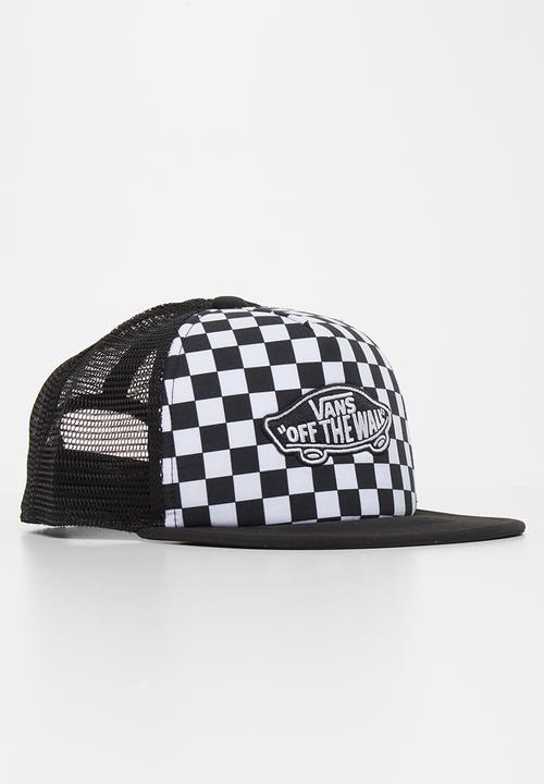 Vans - Classic patch trucker plus boys - black/white