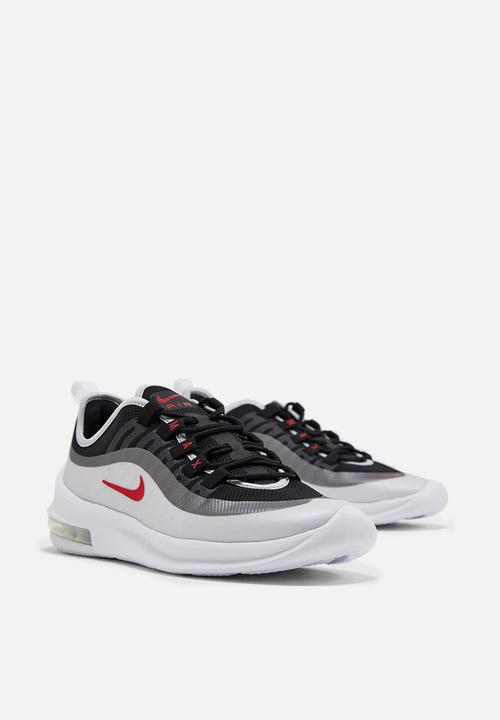 Nike - Air Max Axis - black / sport red-mtlc platinum-white