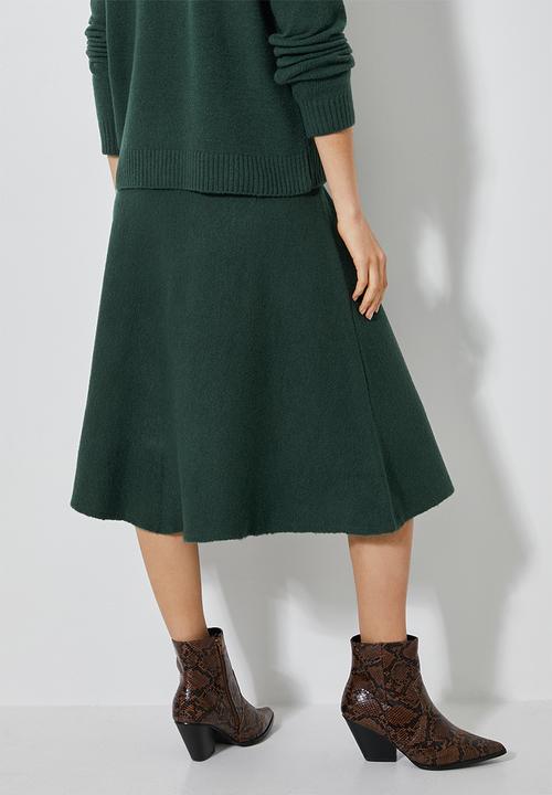 Superbalist - Lofty a-line skirt - green