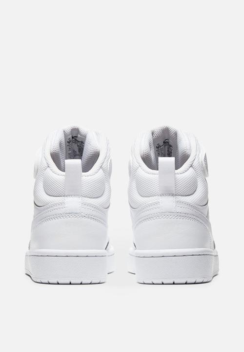 Nike - Court Borough mid 2 - white