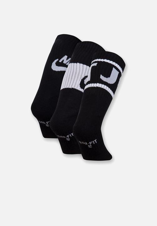 Nike - Nike jdi crew 3 pack socks - black