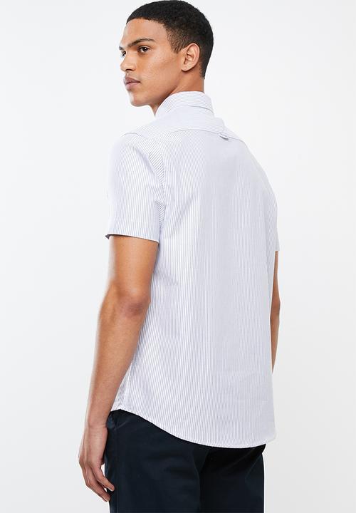 Brave Soul - Meyer short sleeve shirt - grey