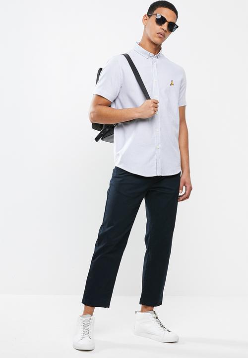 Brave Soul - Meyer short sleeve shirt - grey