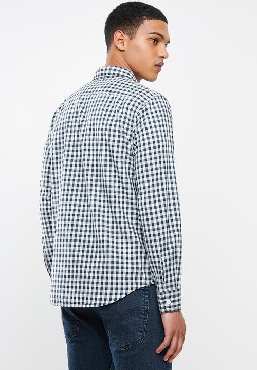 Levi’s® - Classic 1 pocket standard shirt - navy & white 