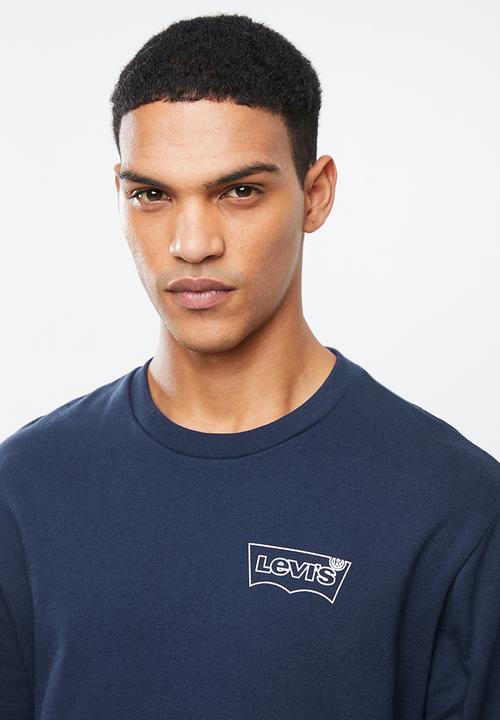 Levi’s® - Graphic crew sweatshirt - navy