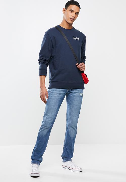 Levi’s® - Graphic crew sweatshirt - navy