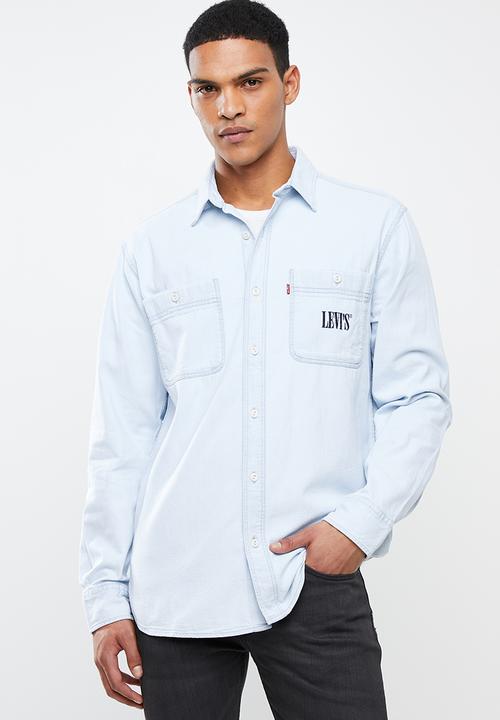 New camp overshirt -blue Levi's® Shirts 