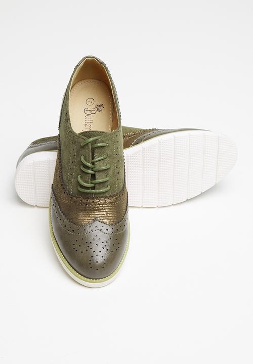 Butterfly Feet - Khaleesi oxford - olive