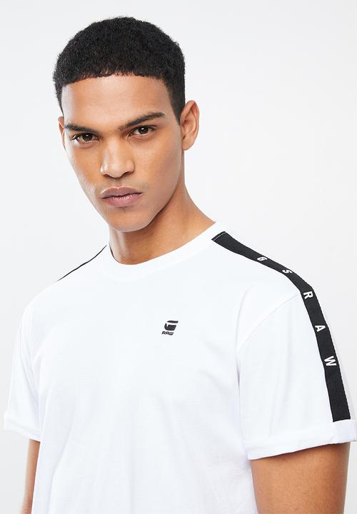 G-STAR - Lash tape tee - white