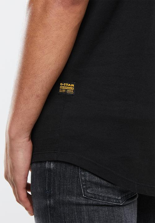 G-STAR - Lash tape tee - black