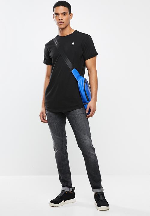 G-STAR - Lash tape tee - black